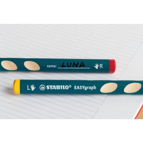 Matite Stabilo Easygraph HB mina 3,15 mm 321/HB-6